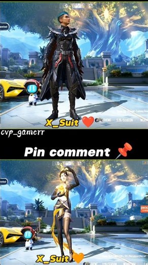 👉 '' Con Sa X-Suit App Ko Pasand Hai 🤔 Comment Me Batao 💌 '' #trending #pubg #bgmi #shorts #video
