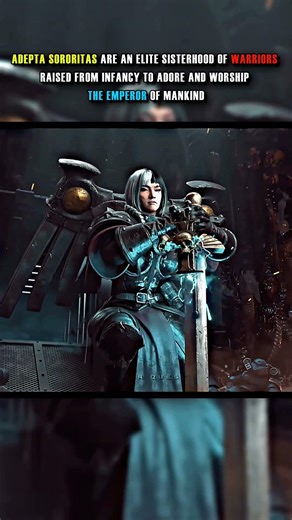 Sisters of Battle Emperor’s Burning Daughters💀🔥 #shorts