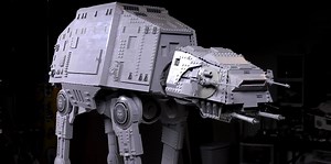 Cool Stuff: This Custom LEGO AT-AT Is Six Times Bigger Than The Official Model - SlashFilm