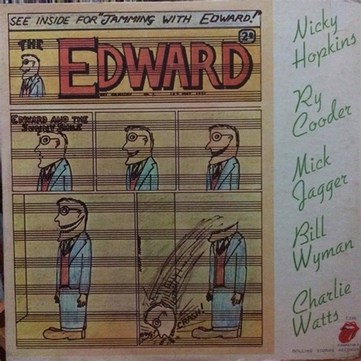 Nicky Hopkins, Ry Cooder, Mick Jagger, Bill Wyman, Charlie Watts - Jamming With Edward!