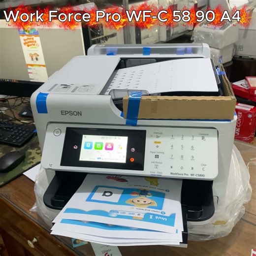 EPSON WF-C5890 A4 Print,Scan,Copy,Adf #epson #printer #printerscanner smartphone #epsonworkforce