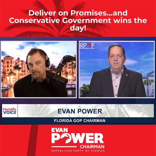 The Florida GOP leadership and President Trump are delivering on their promises. When we deliver conservative government wins the day! | Republican Party of Florida