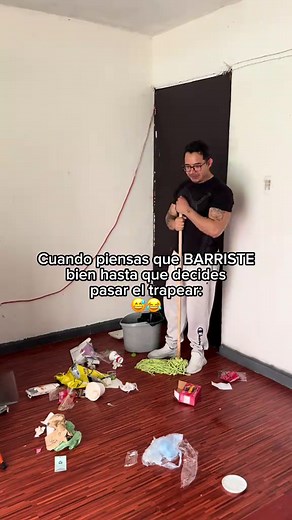 Para mí que El trapeador trae truco jajajajaja 😂#viral #tiktok #humor | trapper
