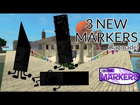 Find The Markers (Fanmade) || How To Find 3 New Markers (Roblox)