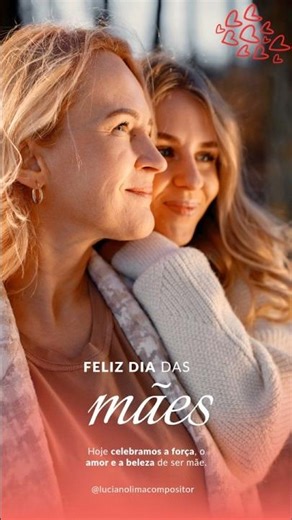 Feliz dia das mães homenagem