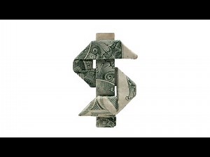 Origami $ Dollar Sign (Andrew Anselmo)
