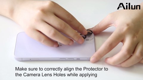 Ailun 3 Pack Camera Lens Protector for iPhone 15 / iPhone 14 ＆ iPhone 15 Plus/iPhone 14 Plus,Tempered Glass,9H Hardness,Ultra HD,Anti-Scratch,Case Friendly,Does not Affect Night Shots