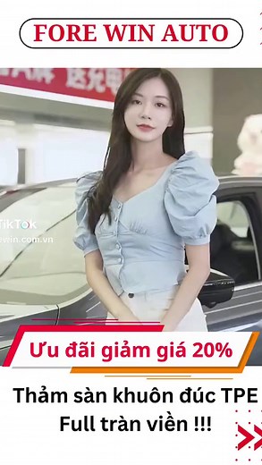 Thảm Lót Sàn Ô Tô TPE Độc Quyền Giá Ưu Đãi