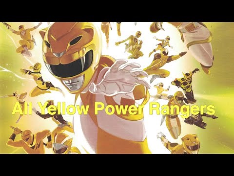 All Yellow Rangers *RE-UPLOAD*