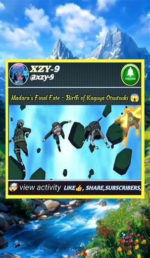 “From Madara to Kaguya: The Shocking Truth of the Final Transformation”#anime