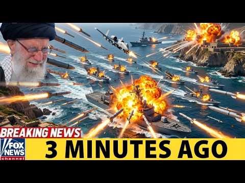 7:14 AM – 40 Iranian Boats Swarmed a US Warship — Then THIS Happened… | USA vs Iran