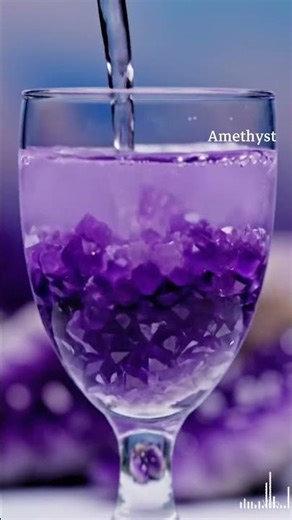 [Gemstone #1] in a Cocktail Glass | ASMR Crystal Transformation