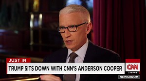 First look: Anderson Cooper asks Donald Trump about his favorability ratings. The full interview is part of a special two hour AC360 tonight, starting at 8p ET on CNN. | Anderson Cooper 360