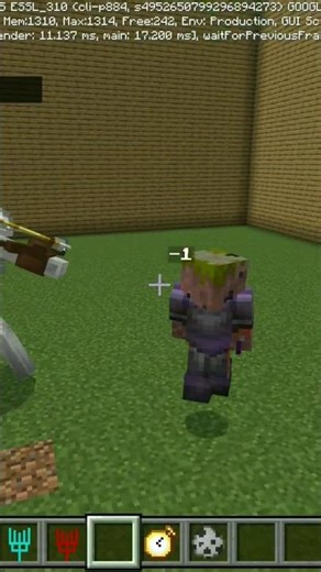 mutant skeleton vs fully enchanted armor drowned #mobbattle #shorts #minecraft