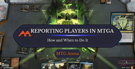 How to Report a Player in MTG Arena
