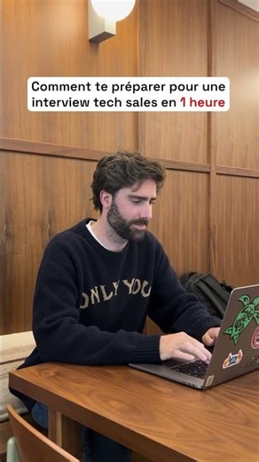 5 étapes pour préparer un entretien RH tech sales ⬇️
