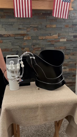 Example: Depending on what type scoliosis Jacket, placement of tubing for cooling system in between or we can bypass to the other side. You will see this technology shortly on the market, along with Cranial Cooling Infant Helmet - vent holes will be eliminated… | Costello Prosthetic Warmers, LLC