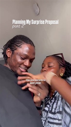 Planning my surprise proposal for the woman I want to spend forever with. Part 2: Reaffirming where our families’ minds are at. @Tife Akala helloooo Fiancée 🤗😉 part 3 soon? 👀👀