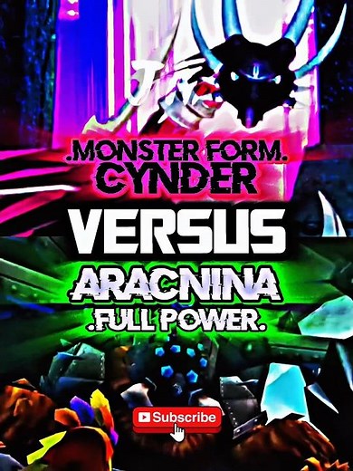 Cynder (monster form) Vs Aracnina | JAX