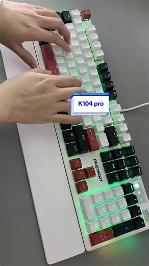 Test led k104pro #banphimmaytinh #banphimco #banphimcogaming #choigame #goviral