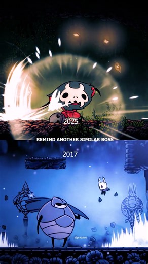 Remind Similar Boss Hollow Knight Or Silksong #shorts #hollowknight