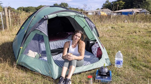 I was Playboy model in Hugh Hefner’s mansion but now I’m homeless in a TENT