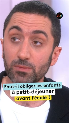 Faut-il laisser partir les enfants à l'école avec le ventre vide ? Pour Jimmy Mohamed, il ne faut pas les obliger à prendre un petit-déjeuner, quitte à glisser une petite collation dans le sac à dos | C à vous