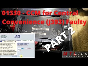 Audi A2 – CCU faulty – replacement, testing and coding – PART 2 – EP5 – project youngtimer
