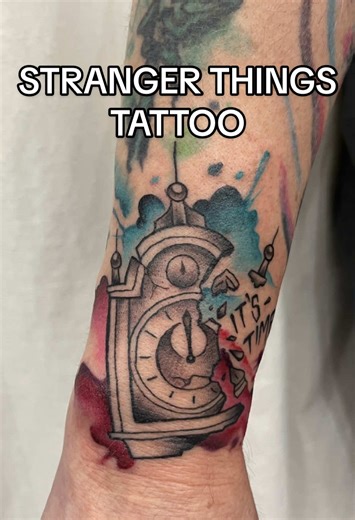 Stranger Things Tattoo by Adam Fenner at Linden Street