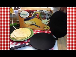 Making Tortillas with The Perfect Tortilla Press ~Product Share~