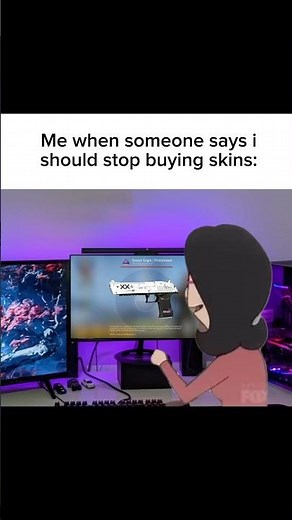 “You’re wasting money” 🙄 #cs2funny #cs2memes #csgomemes #cs2skins