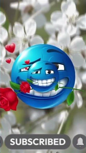 ueblue emoji & skull trend editing..new flower with skull add ☠️☠️ blue 💙 emoji