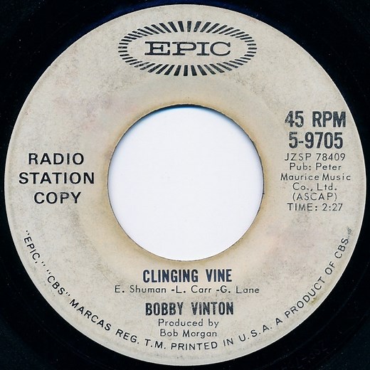 Bobby Vinton - Clinging Vine