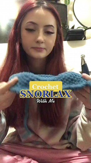 Crocheting a Jumbo Snorlax | Crochet Pokemon Amigurumi