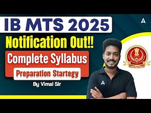 IB MTS Syllabus 2025 | IB MTS Syllabus, Exam Pattern and Preparation Strategy in Tamil