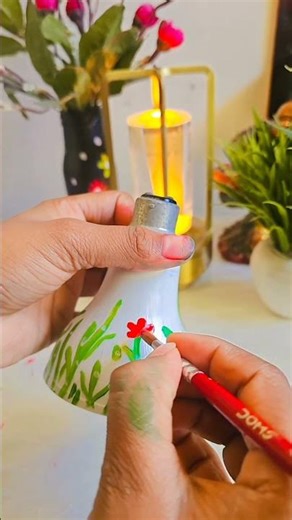 Diy magical mushroom from led bulb✨️#diy #craft #viral #shorts #shortsfeed #trending #trend #craft