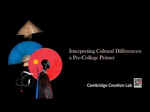 Interpreting Cultural Differences: a Pre-College Primer