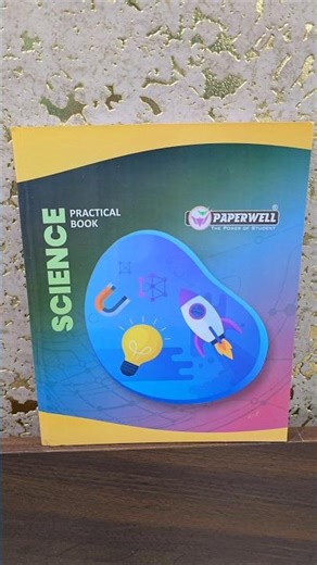 Paperwell Science Practical Book – New 2025 Edition | Premium Student Notebook