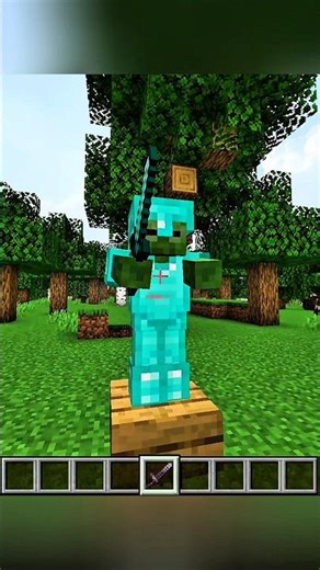 secret zombie loot #Minecraft #Shorts