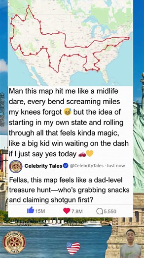 The Cross-Country Map That Turns a Drive Into a Wild Road-Trip Challenge