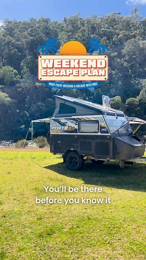 MDC are making it easier to make every weekend a holiday with our compact caravans. And to get you on the road sooner we'll throw in a free fridge, fire-pit and the best bit - lower weekly repayments! 💸 Selected models only, hurry this offer won't last. | MDC Caravans and Campers