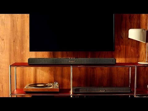 Marshall Heston 60 Soundbar Launches alongside Marshall Sub 200 Subwoofer for Dolby Home Theaters