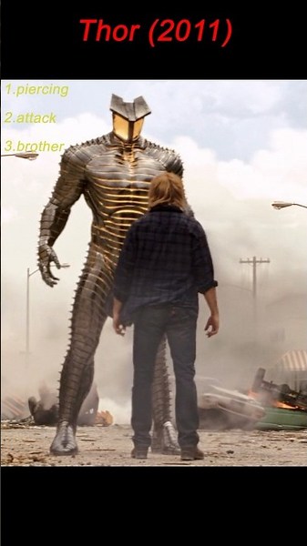 Thor (2011)｜Loki Sends the Destroyer to Hunt Thor 🤖⚡🔥
