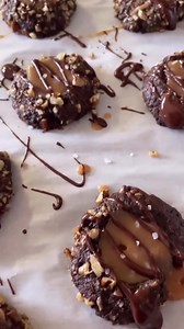 13K views · 49 reactions | These Salted Caramel Turtle Cookies are...