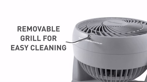 Holmes Blizzard Air Circulator Fan, 3 Speeds, 90° Tilt, Removable Grill, Cool Grey - Walmart.com