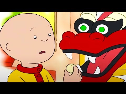 Caillou and the New Year Dragon | Caillou Cartoon