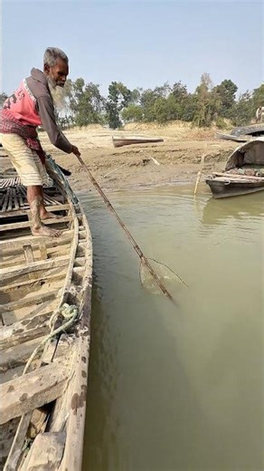 Amazing fishing idea with net- 6 #fishing #shorts #reels