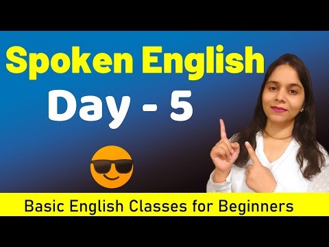 Day 5 | Master Basic Grammar | Spoken English for Beginners