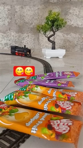 Lollipop 🍭 😋 VS rc train crash testing, detail 😱/remote control #shorts​ #rccars​ #mrtoysupdate