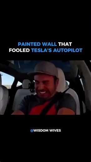 A Painted Wall That Fooled Tesla’s Autopilot